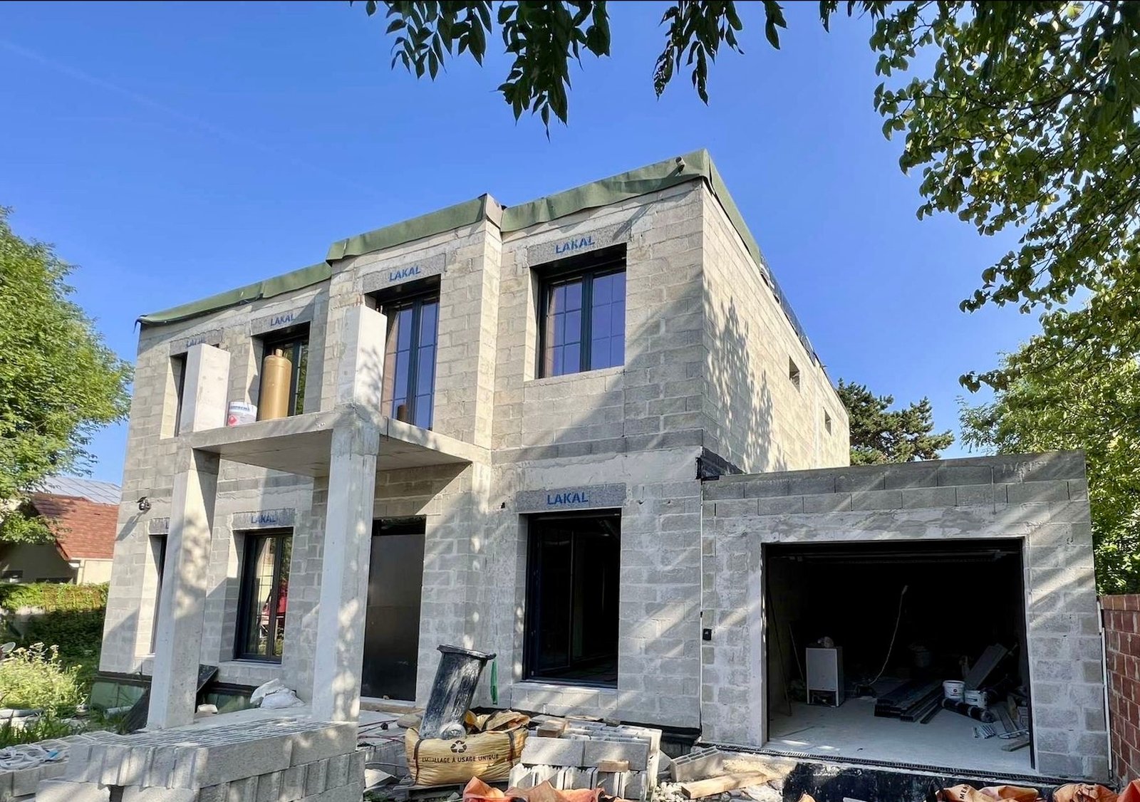 Maison construite - vue 2