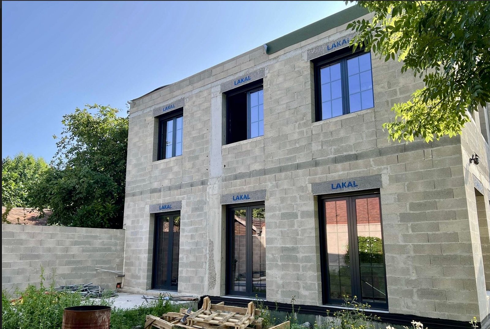 Maison construite - vue 3